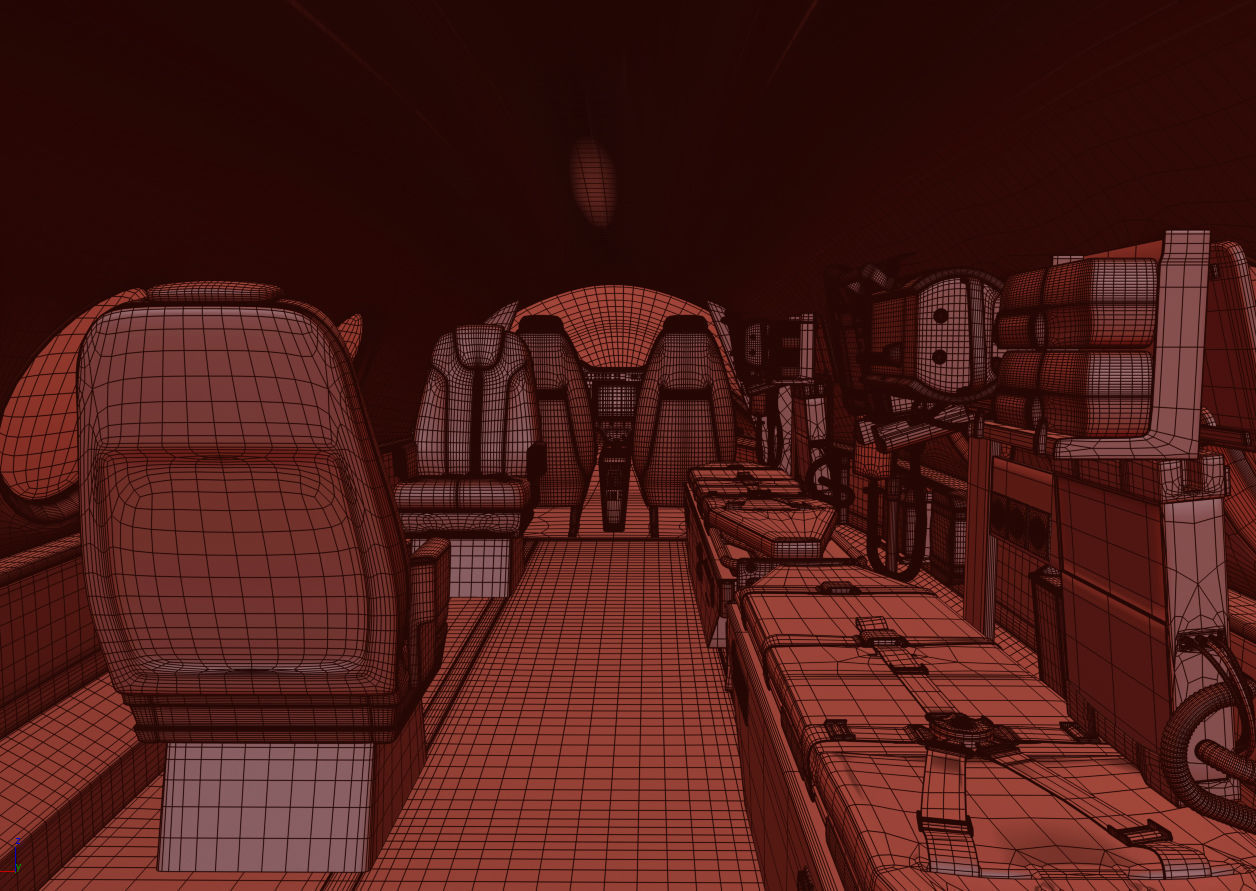  Medical Alice Eviation Electric Aircraft with Interior 3D model_34