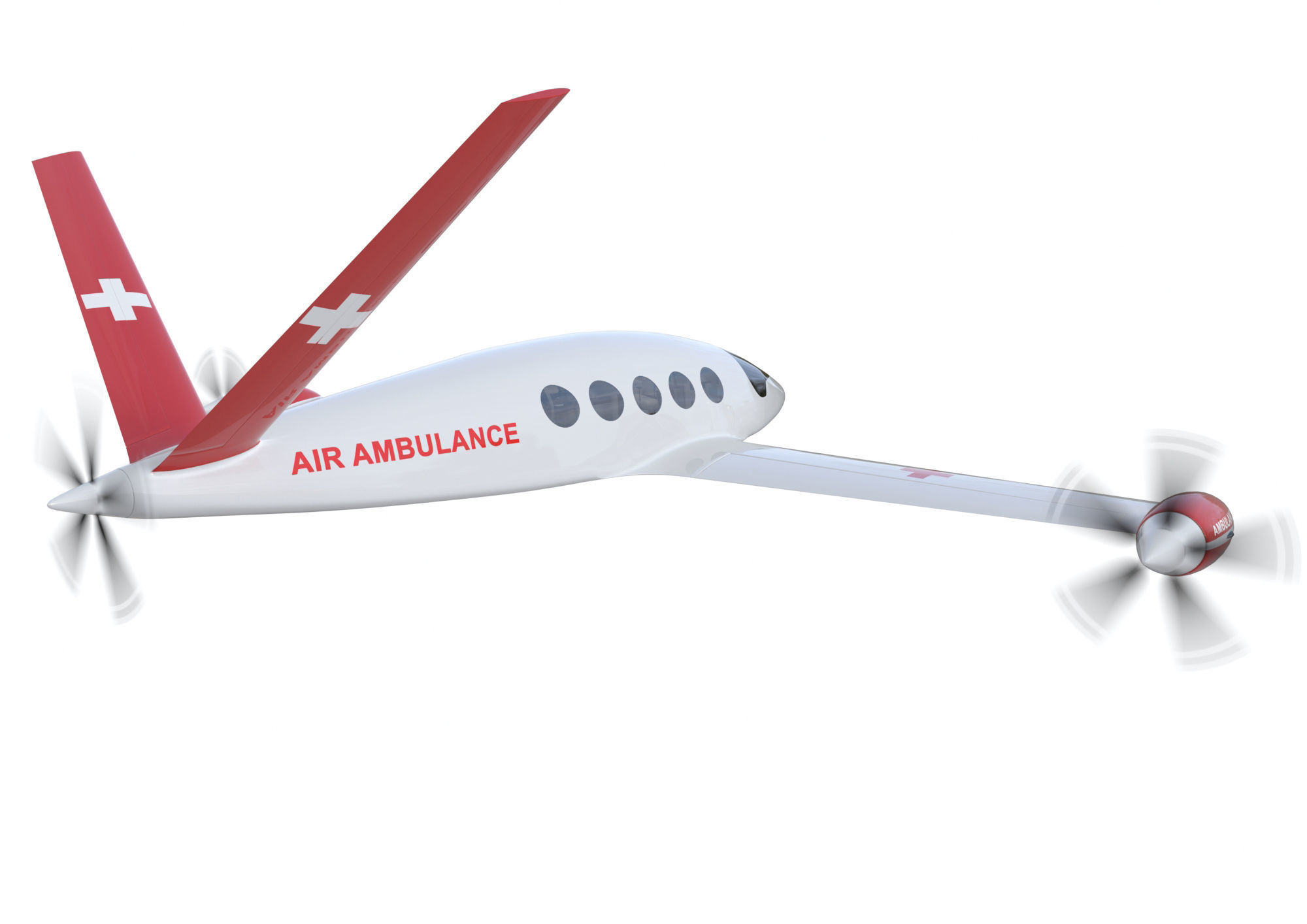  Medical Alice Eviation Electric Aircraft with Interior 3D model_20