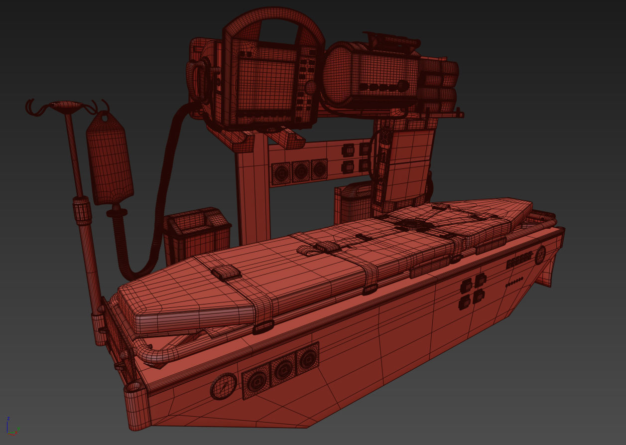  Medical Alice Eviation Electric Aircraft with Interior 3D model_45