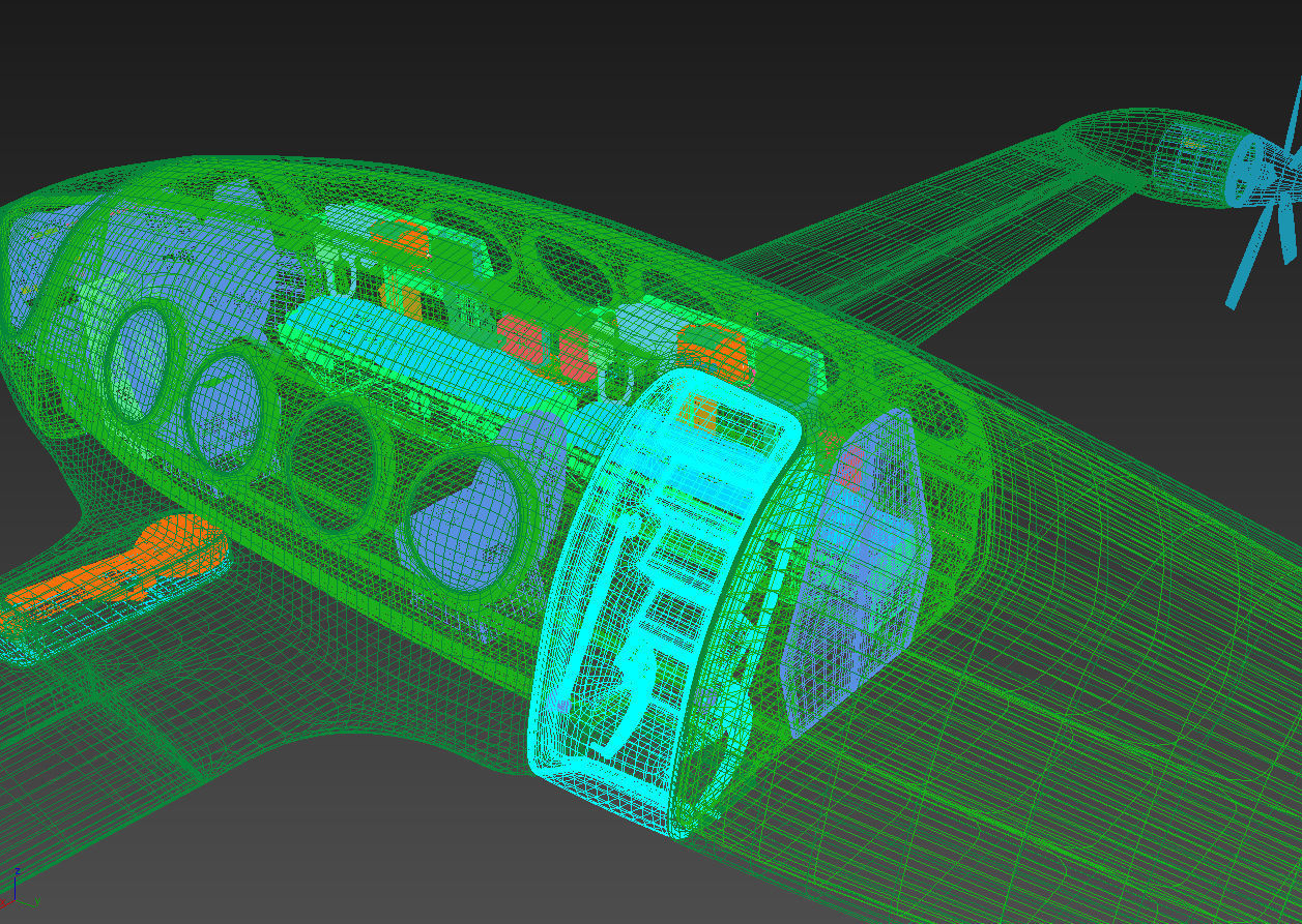  Medical Alice Eviation Electric Aircraft with Interior 3D model_27
