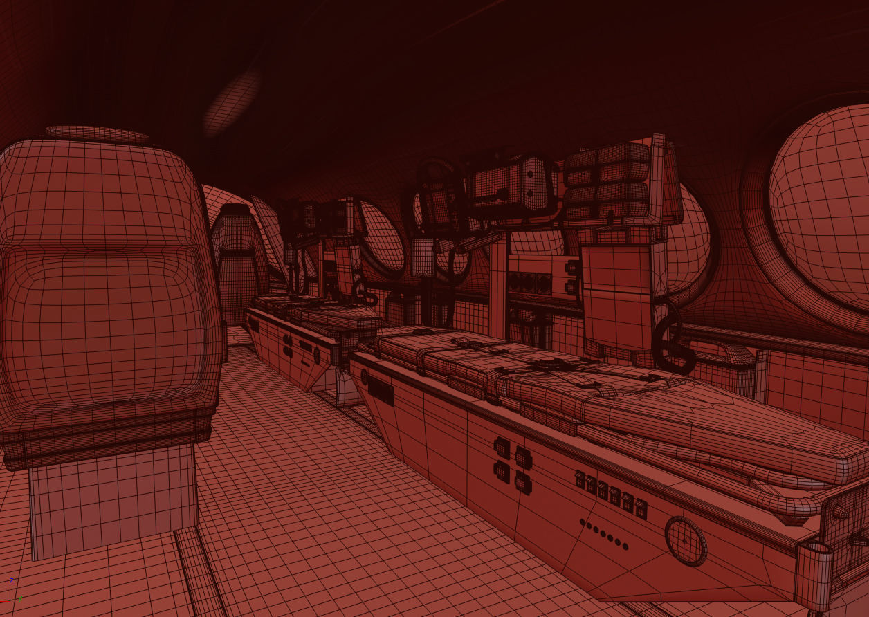  Medical Alice Eviation Electric Aircraft with Interior 3D model_33