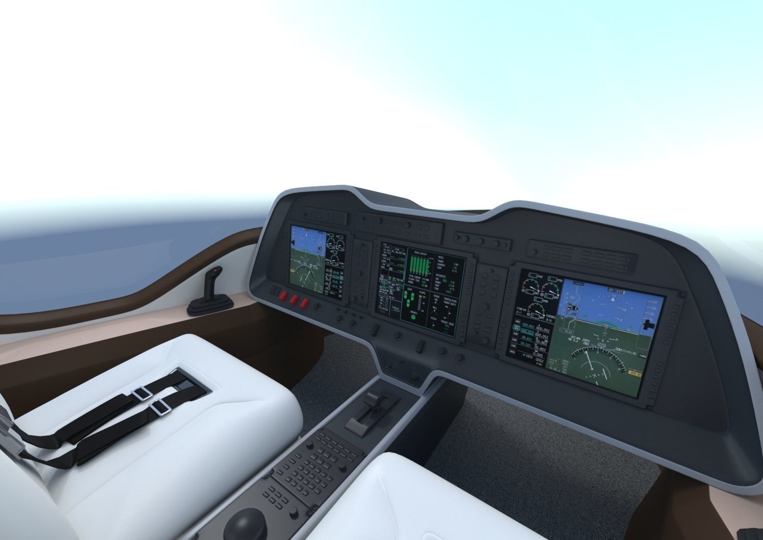  Medical Alice Eviation Electric Aircraft with Interior 3D model_9
