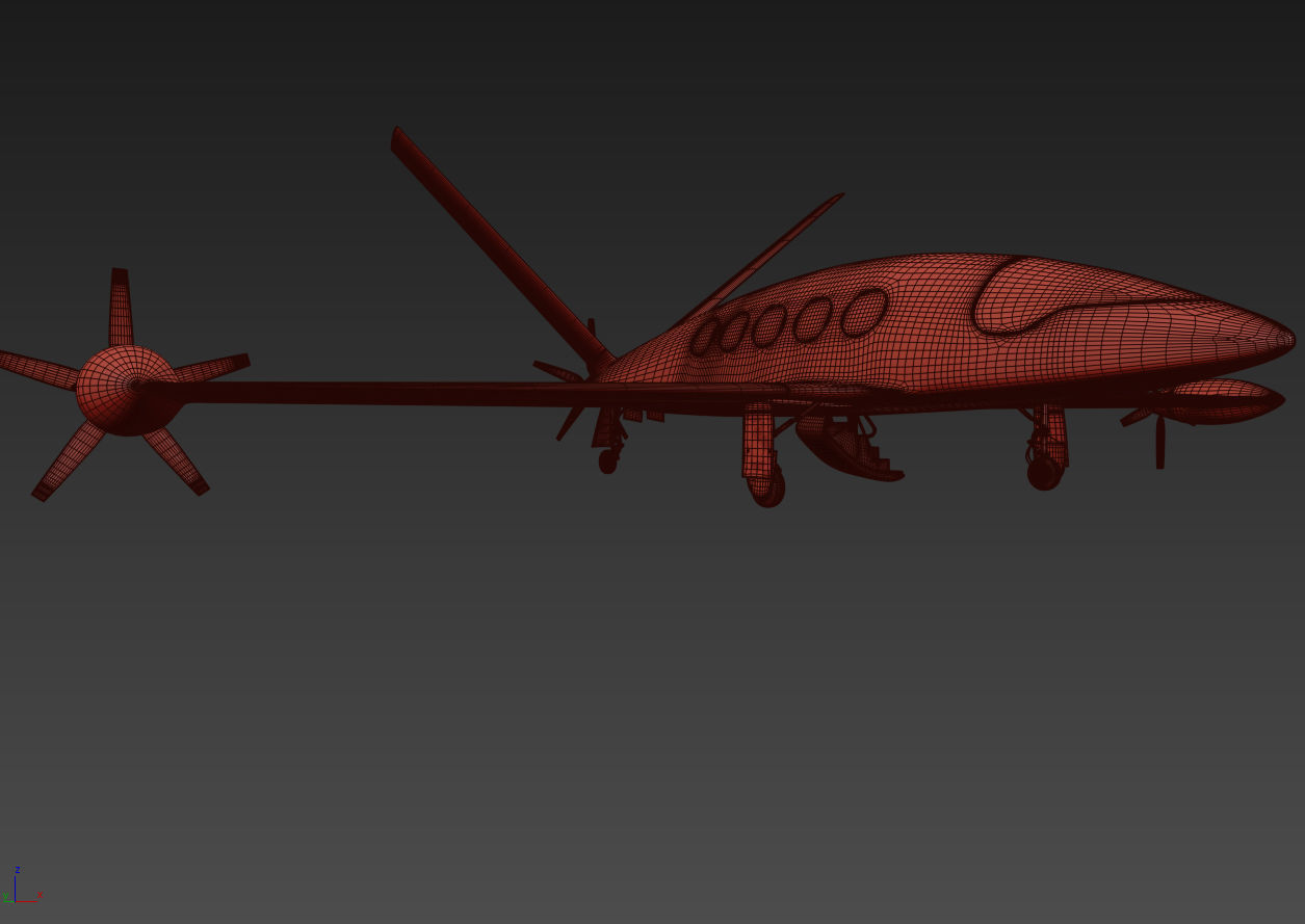  Medical Alice Eviation Electric Aircraft with Interior 3D model_25