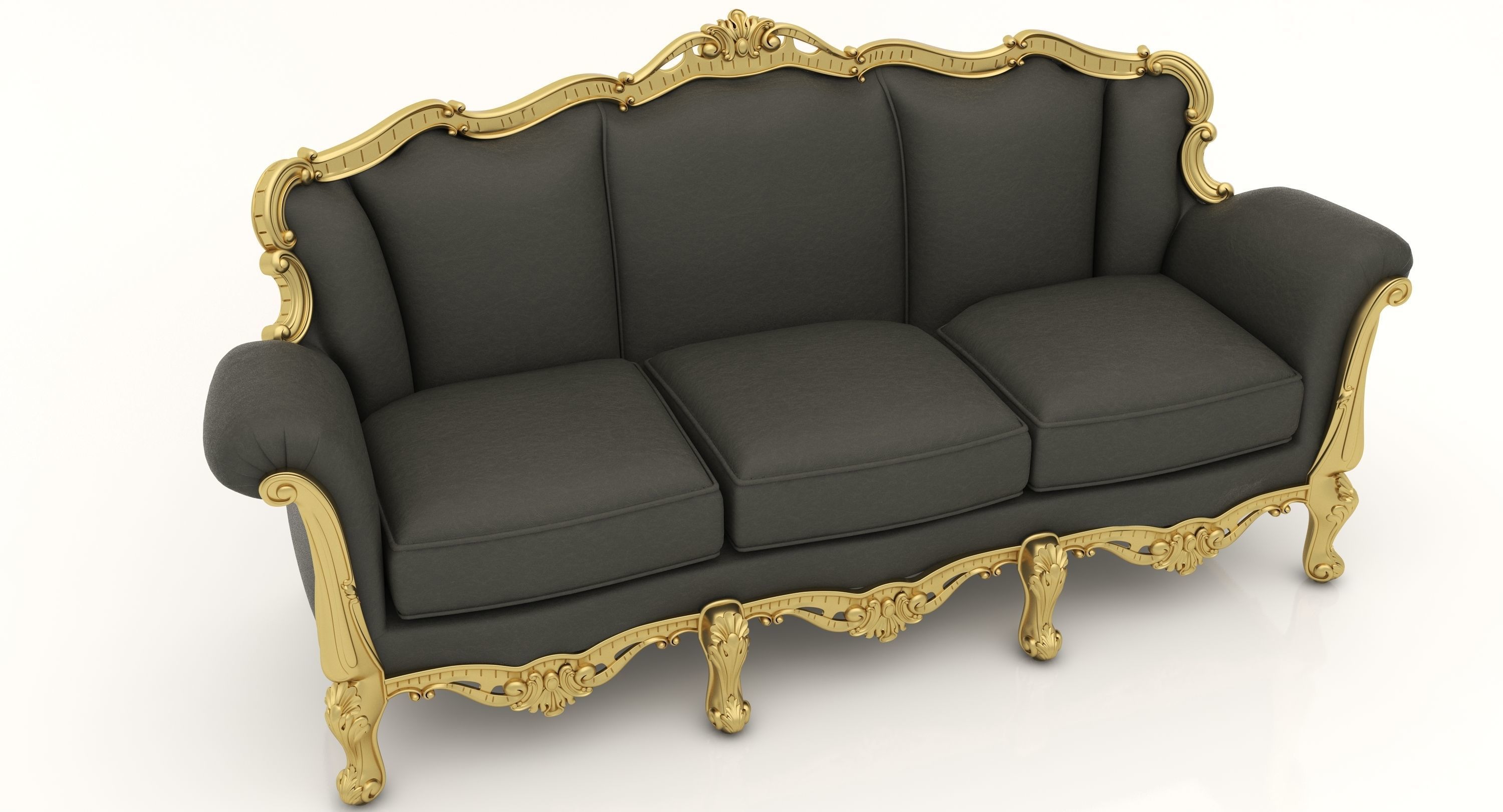 Interior Sofa Set  35 - For CNC and Interior 4 in 1 3D model_21