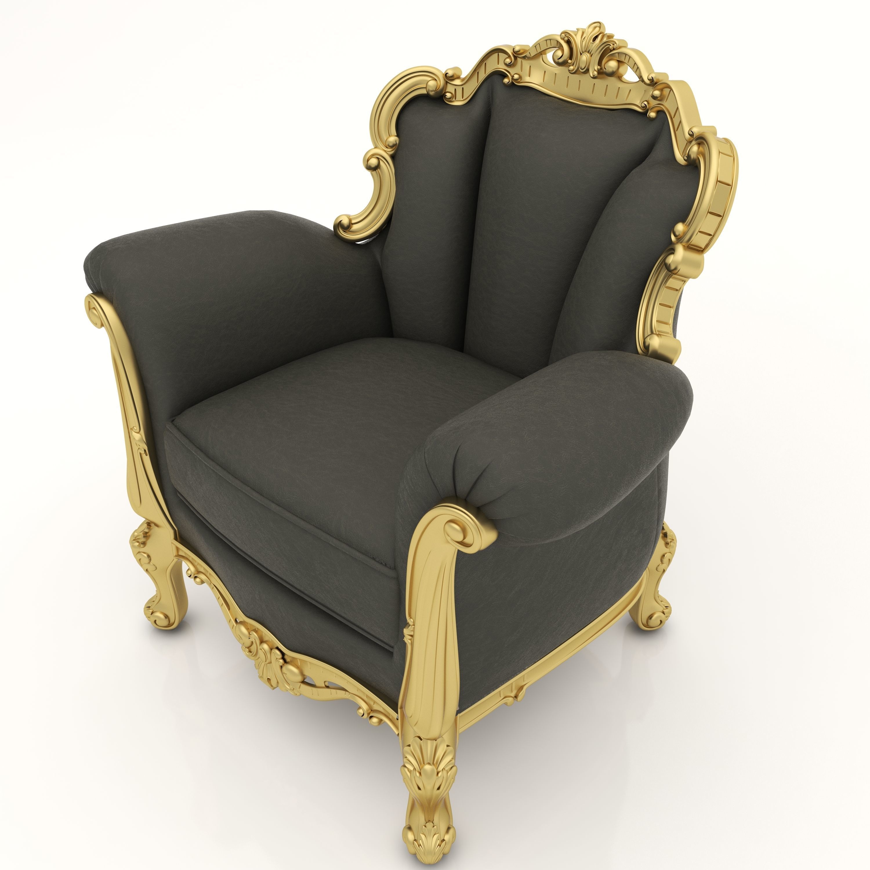 Interior Sofa Set  35 - For CNC and Interior 4 in 1 3D model_5