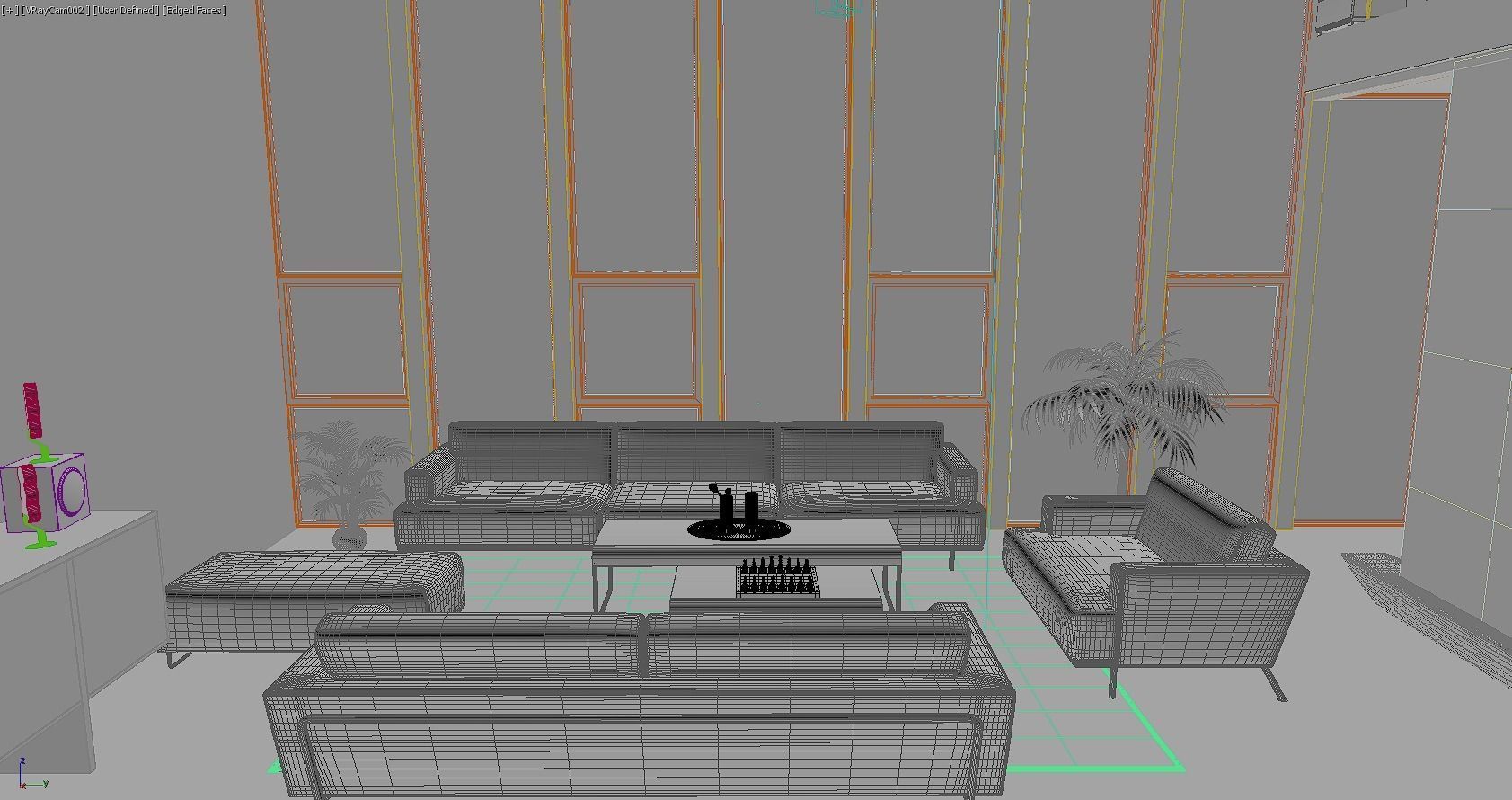 Modern house  3D model_17