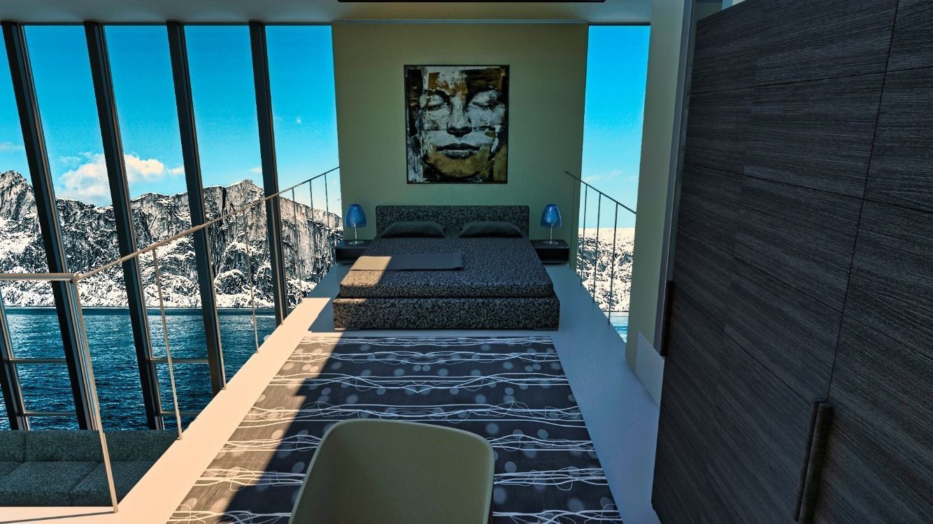 Modern house  3D model_18