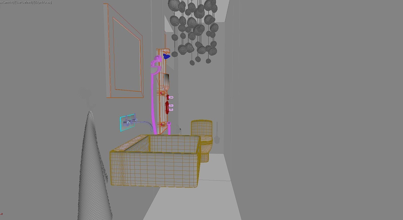 Modern house  3D model_15