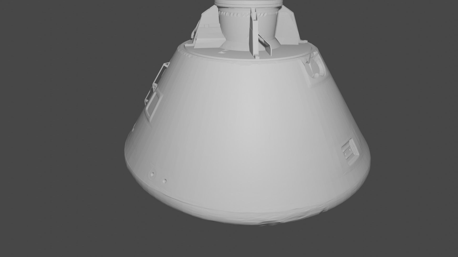 Apollo 11 Command Module Free 3D model_3