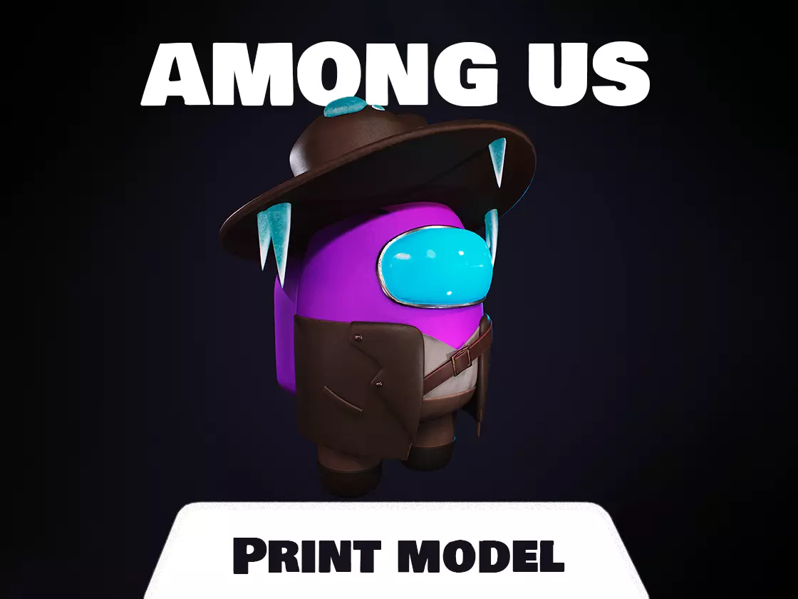 Among us Print Model - Skin 3D print model 3D print model_0