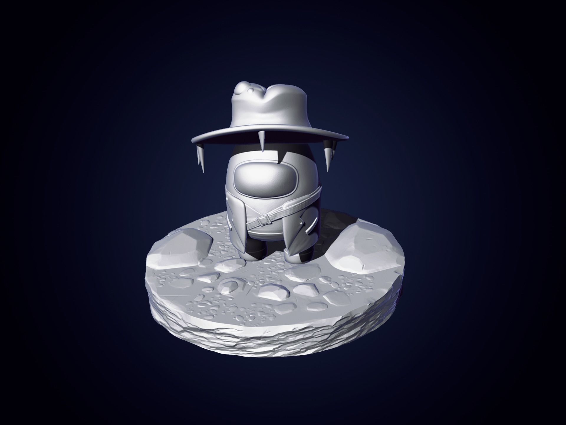 Among us Print Model - Skin 3D print model 3D print model_5