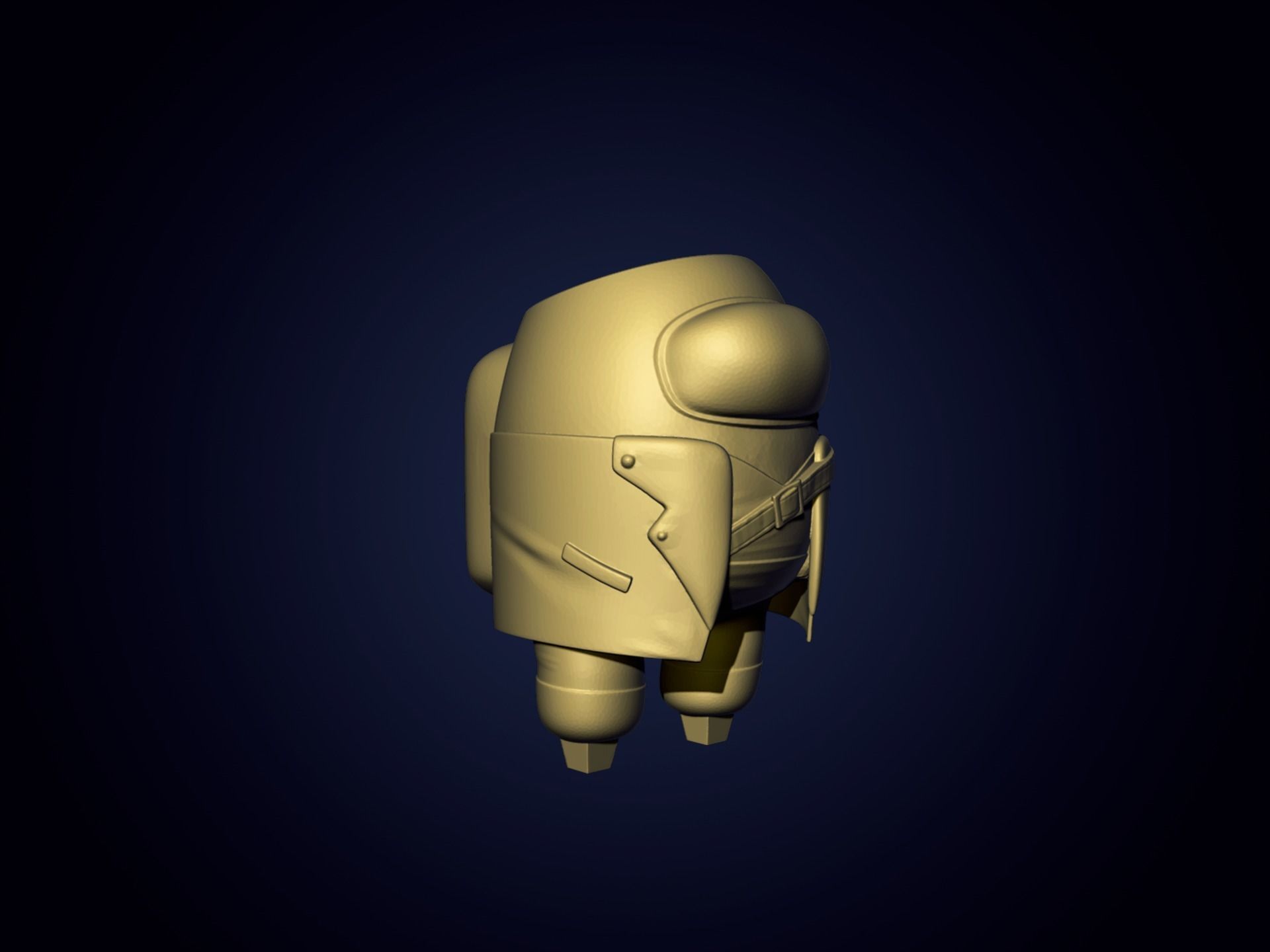 Among us Print Model - Skin 3D print model 3D print model_6