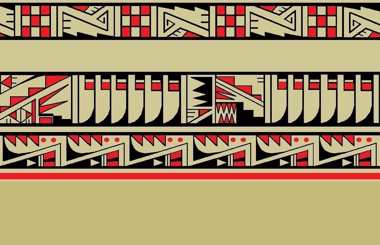 Native American pottery 2 3D print model_6