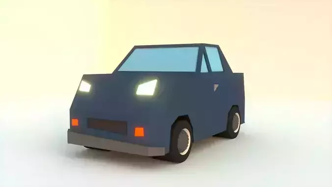 Low-Poly Car Rig