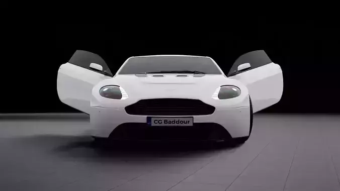 Aston Martin Vantage 3D model