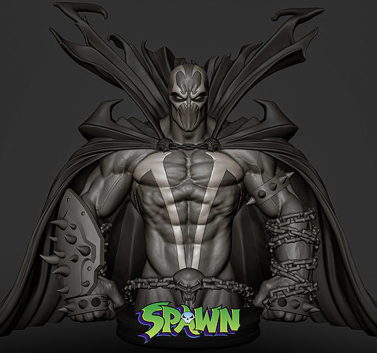 Spawn - The soldier of hell 3D print model