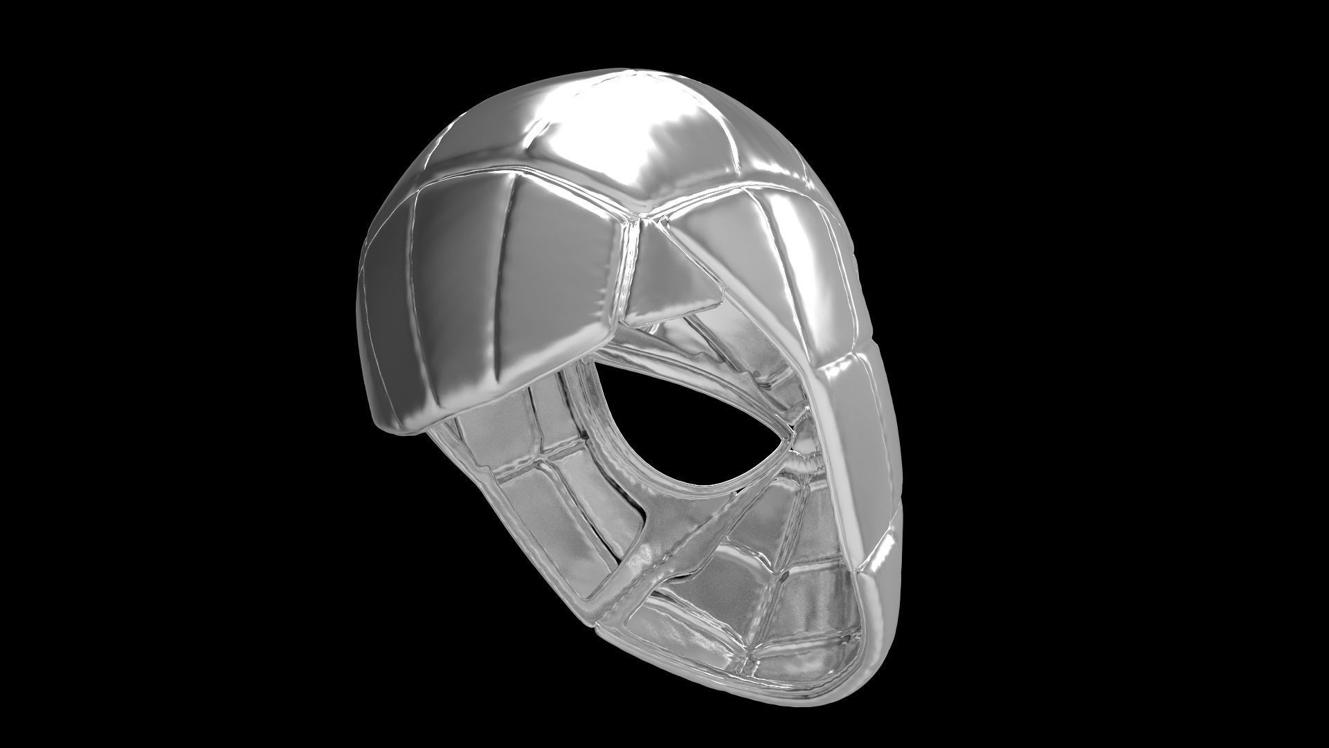 Spider-Man MK1 Mask Helmet COSPLAY 3D print model_4