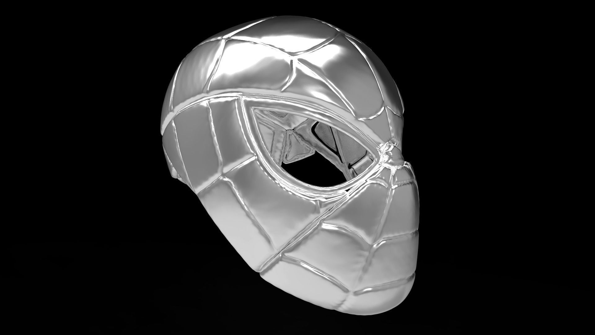 Spider-Man MK1 Mask Helmet COSPLAY 3D print model_2