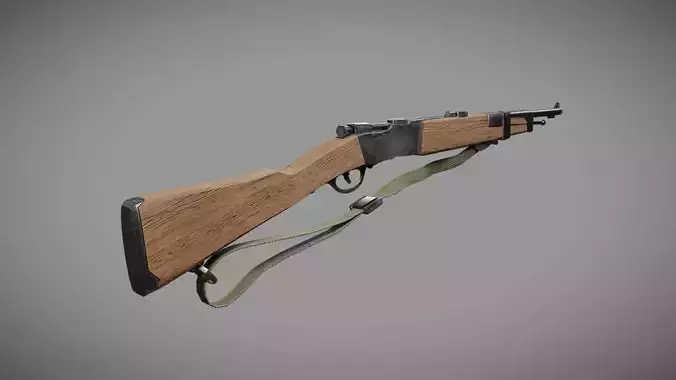 Old Military Rifle 