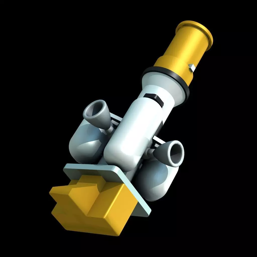 Exo-atmospheric Kill Vehicle EKV 3D model_3