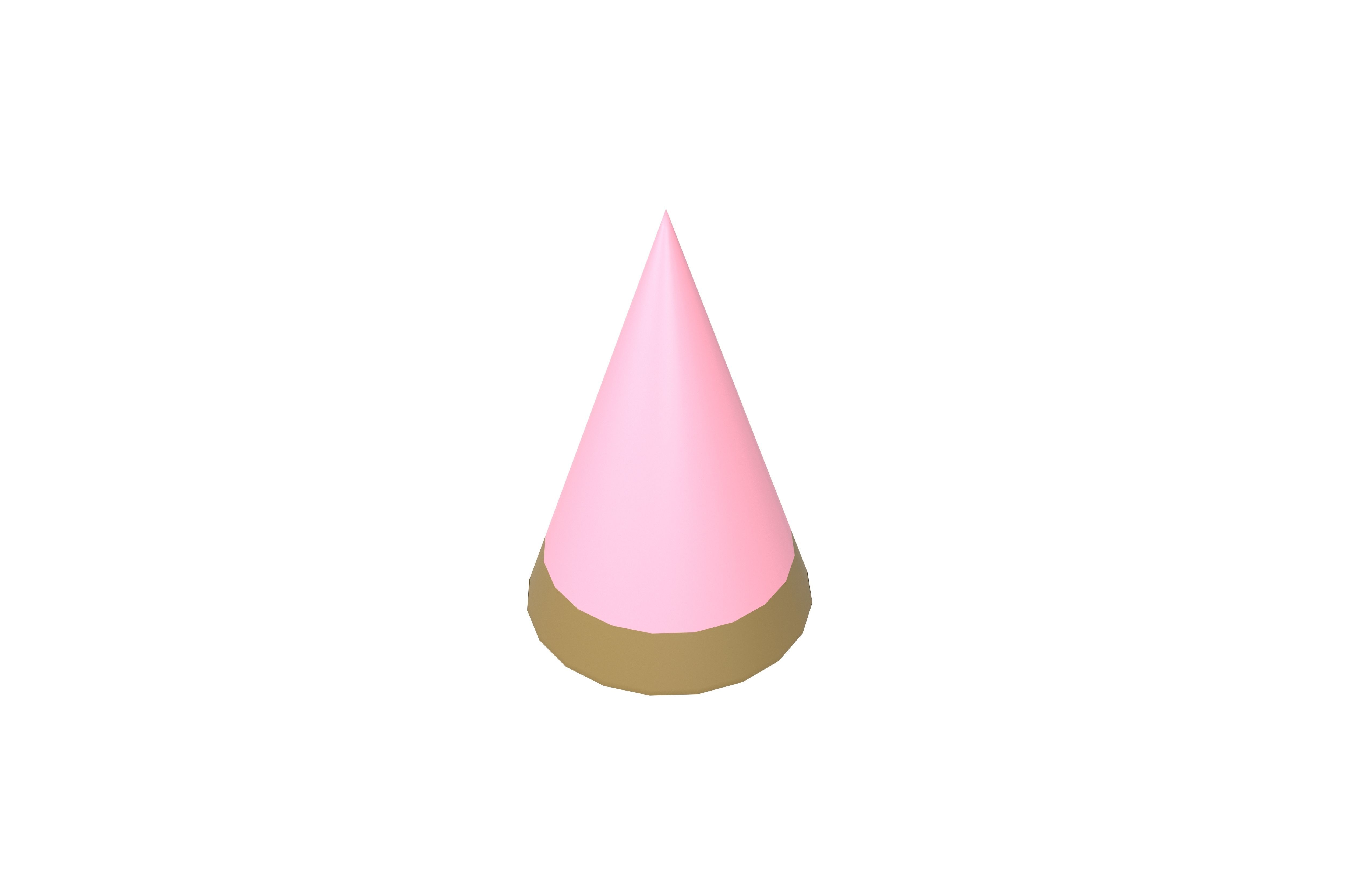 Birthday Hat v1 006 Low-poly 3D model_2
