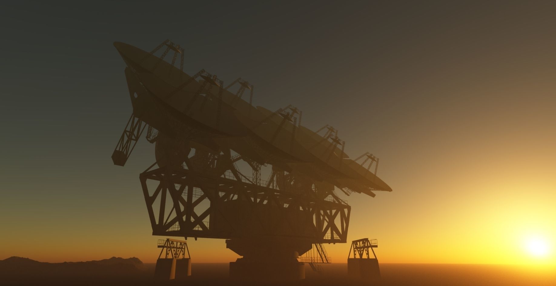 deep space communications and planetary radar Pulton 3D model_6