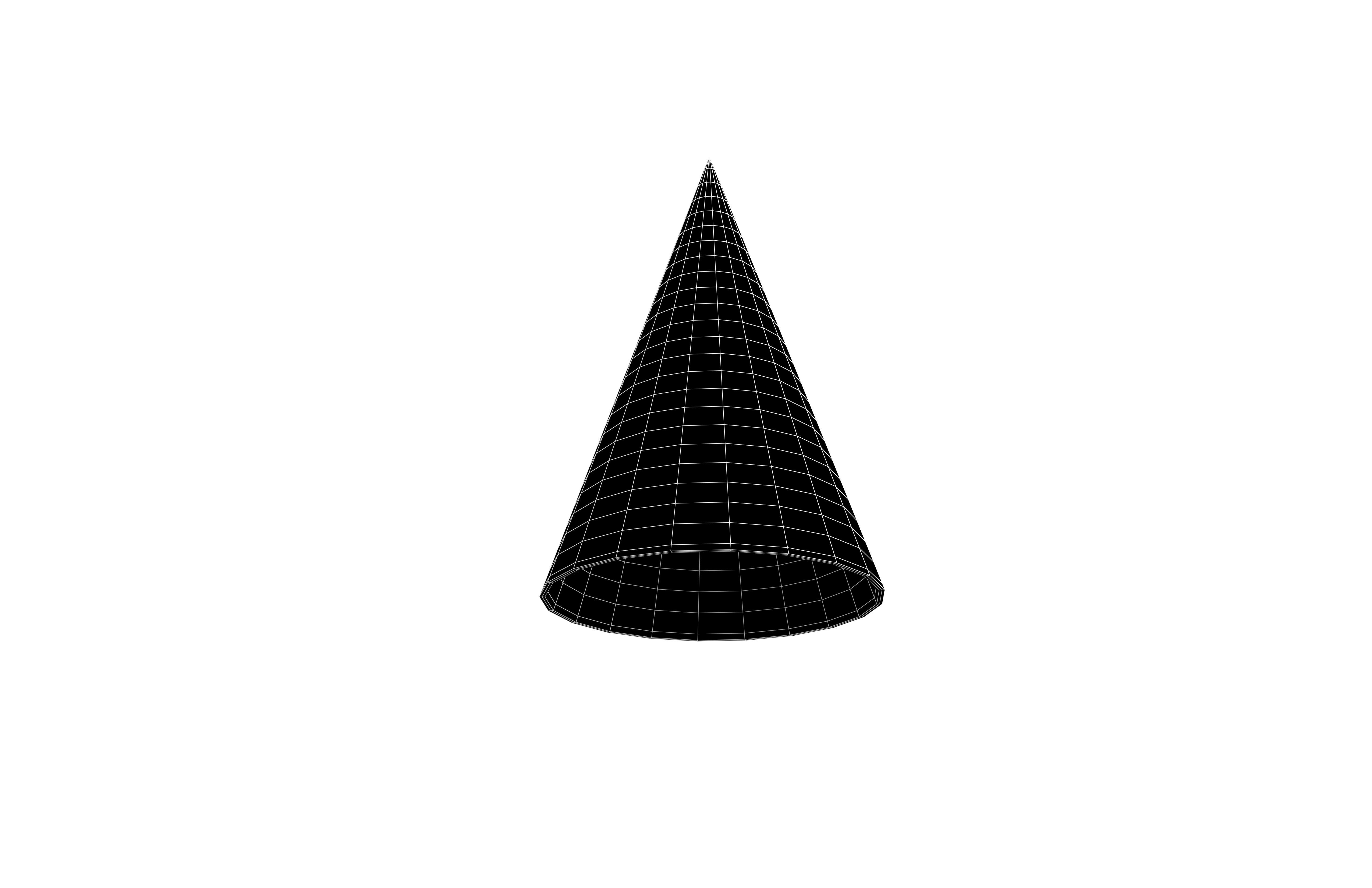 Birthday Hat v1 014 Low-poly 3D model_7