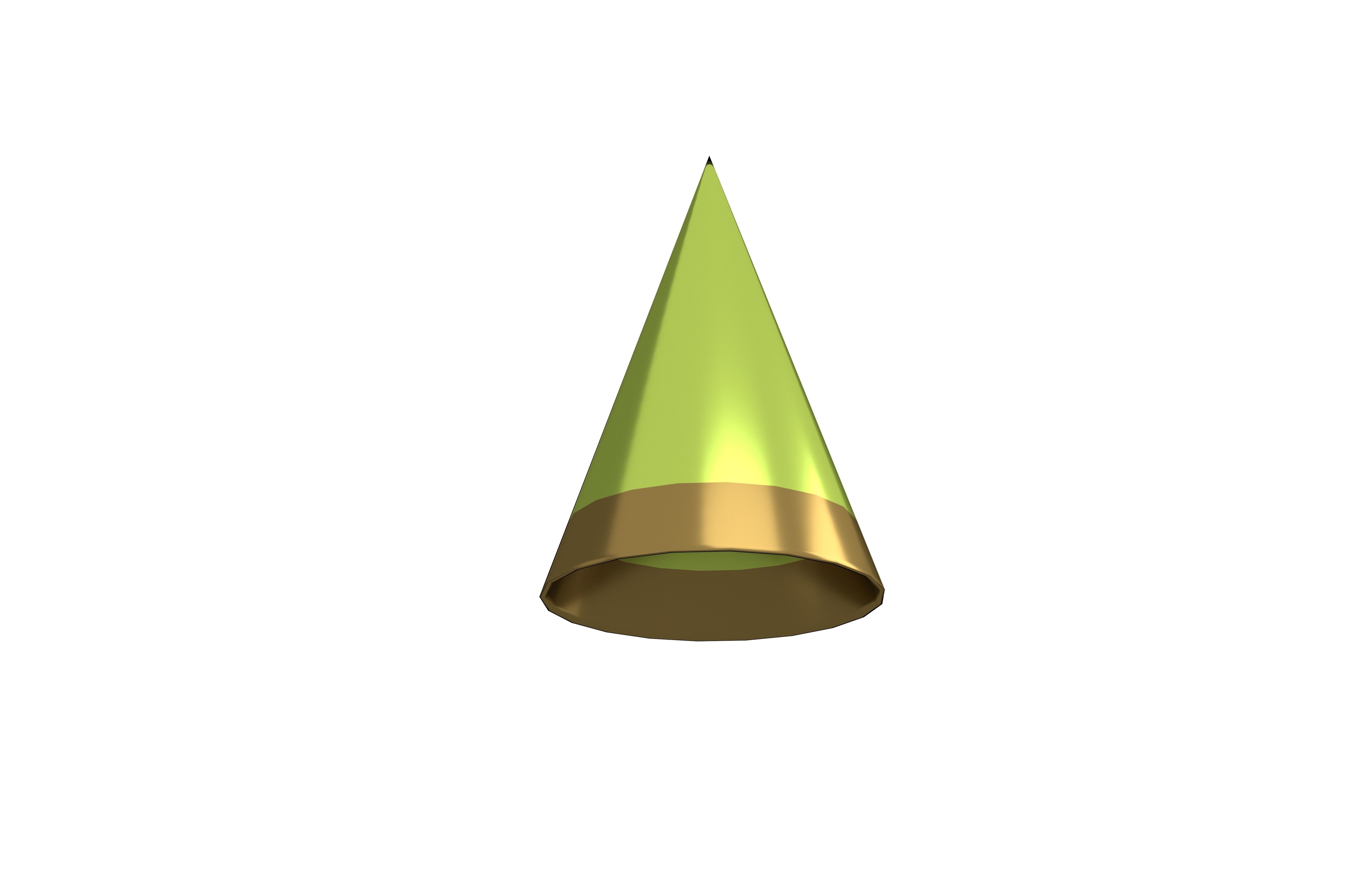 Birthday Hat v1 015 Low-poly 3D model_3