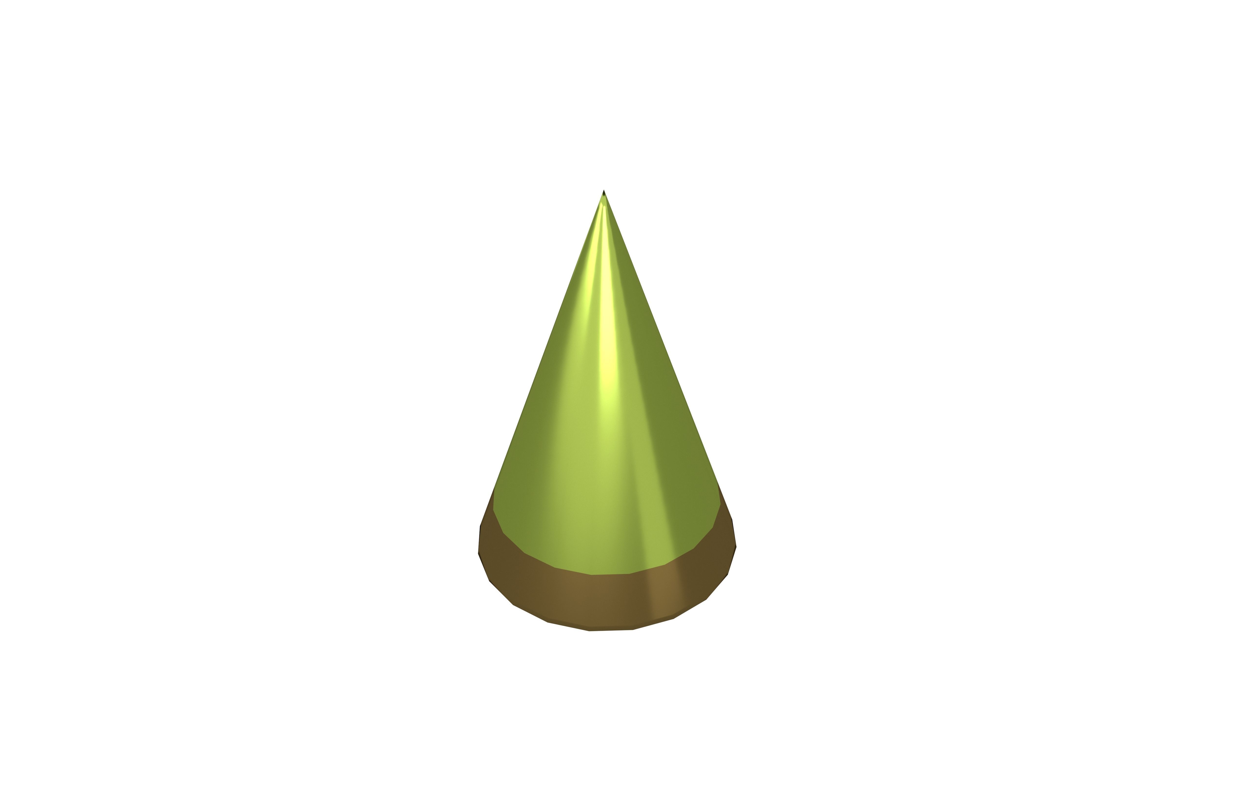 Birthday Hat v1 015 Low-poly 3D model_2