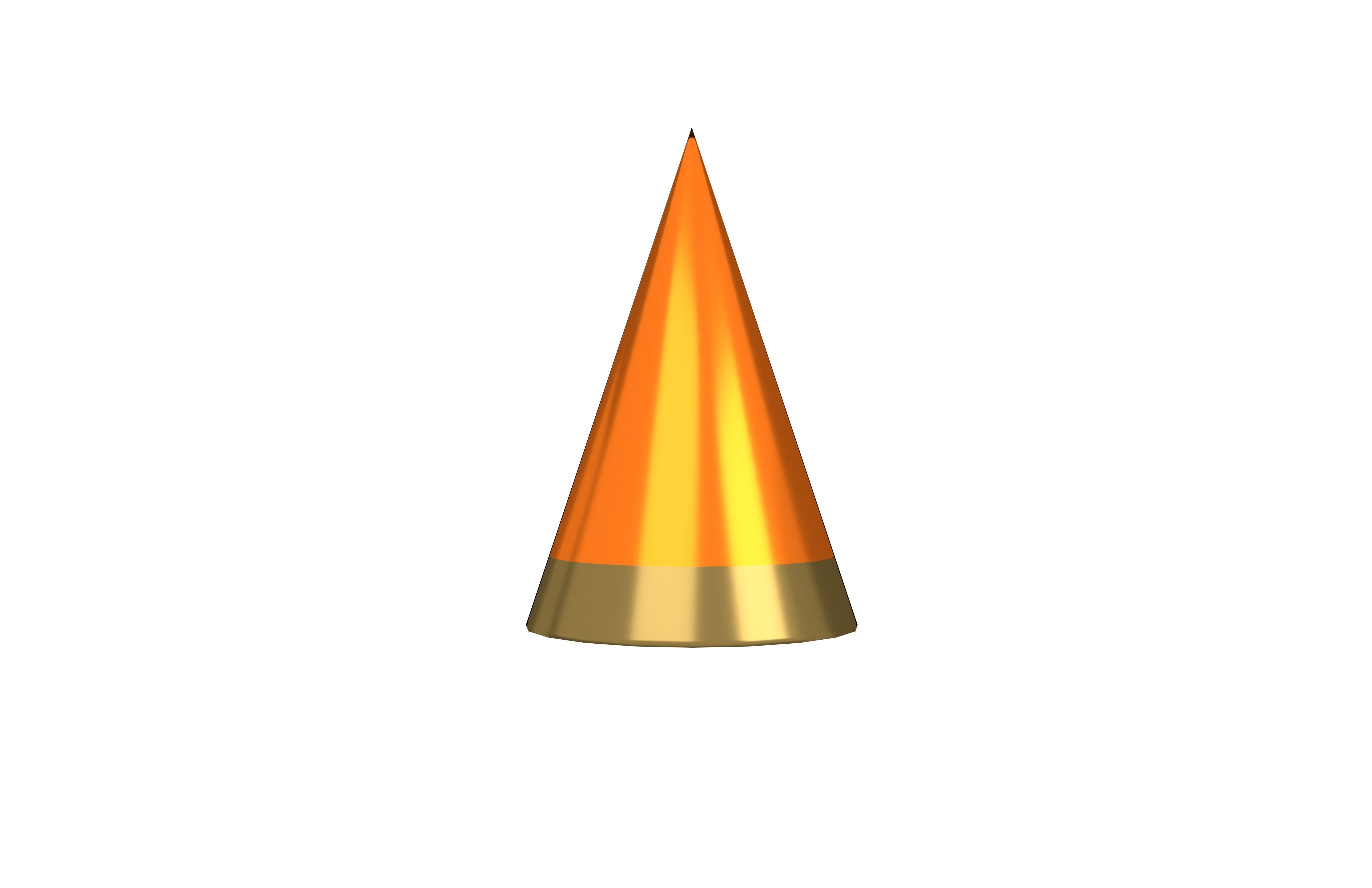 Birthday Hat v1 016 Low-poly 3D model_2