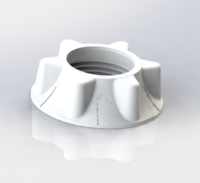 Screw Nut  for Samsung Universal Smartphone Vehicle Dock 3D print model_4