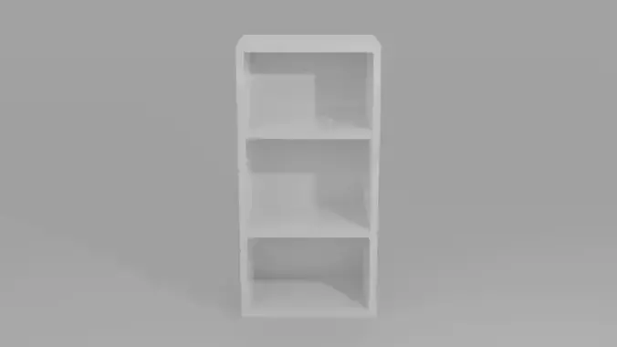 Blank Cabinet white color