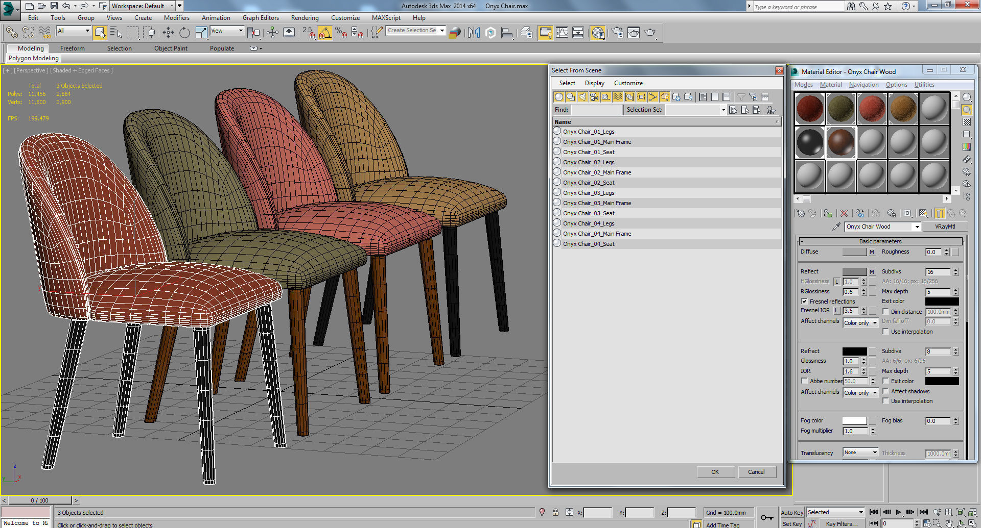 Onyx Side Chair Contract Furniture 3D model_5