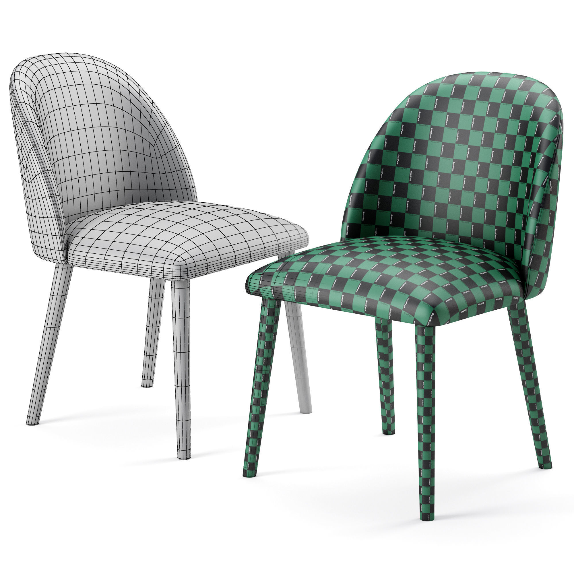 Onyx Side Chair Contract Furniture 3D model_6