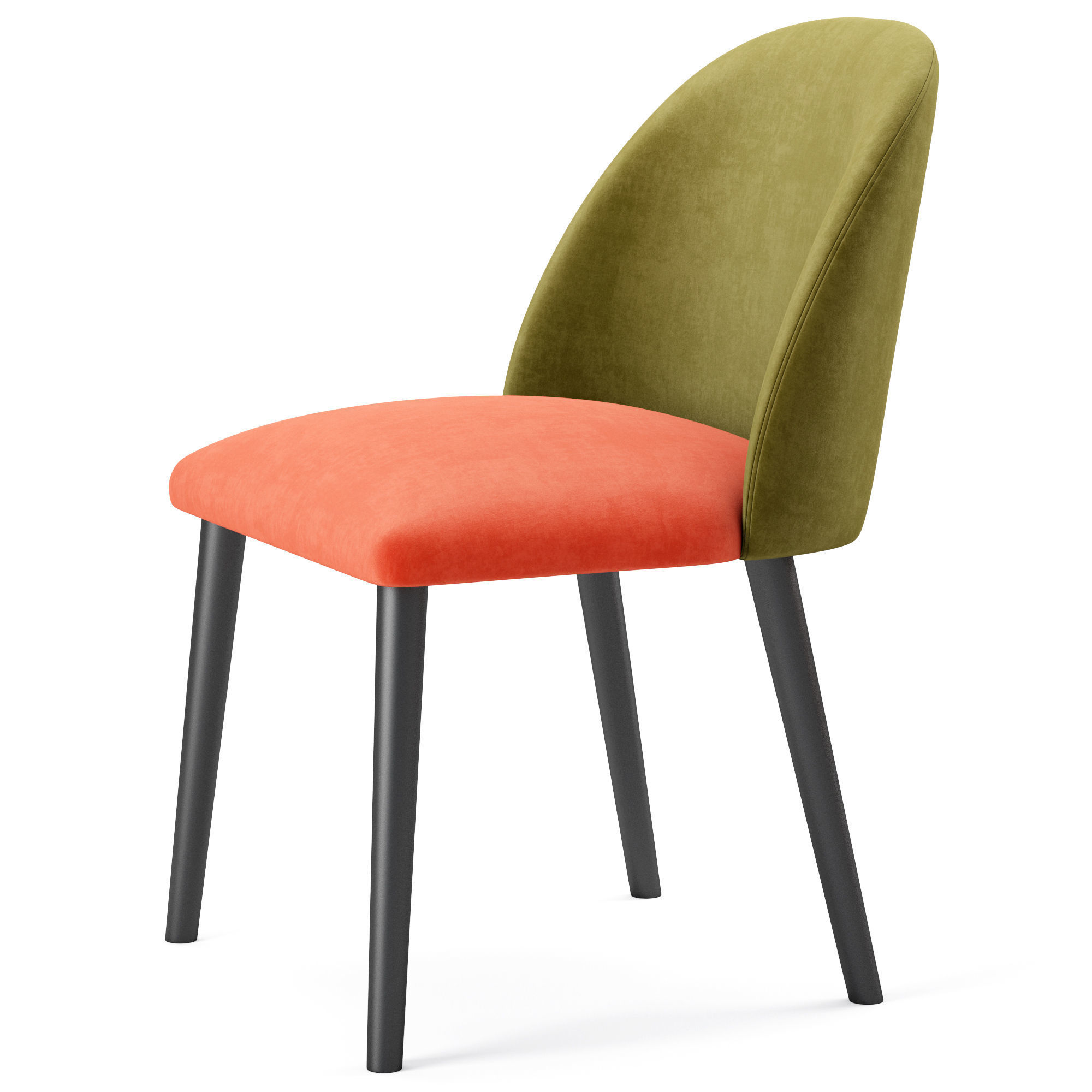 Onyx Side Chair Contract Furniture 3D model_4