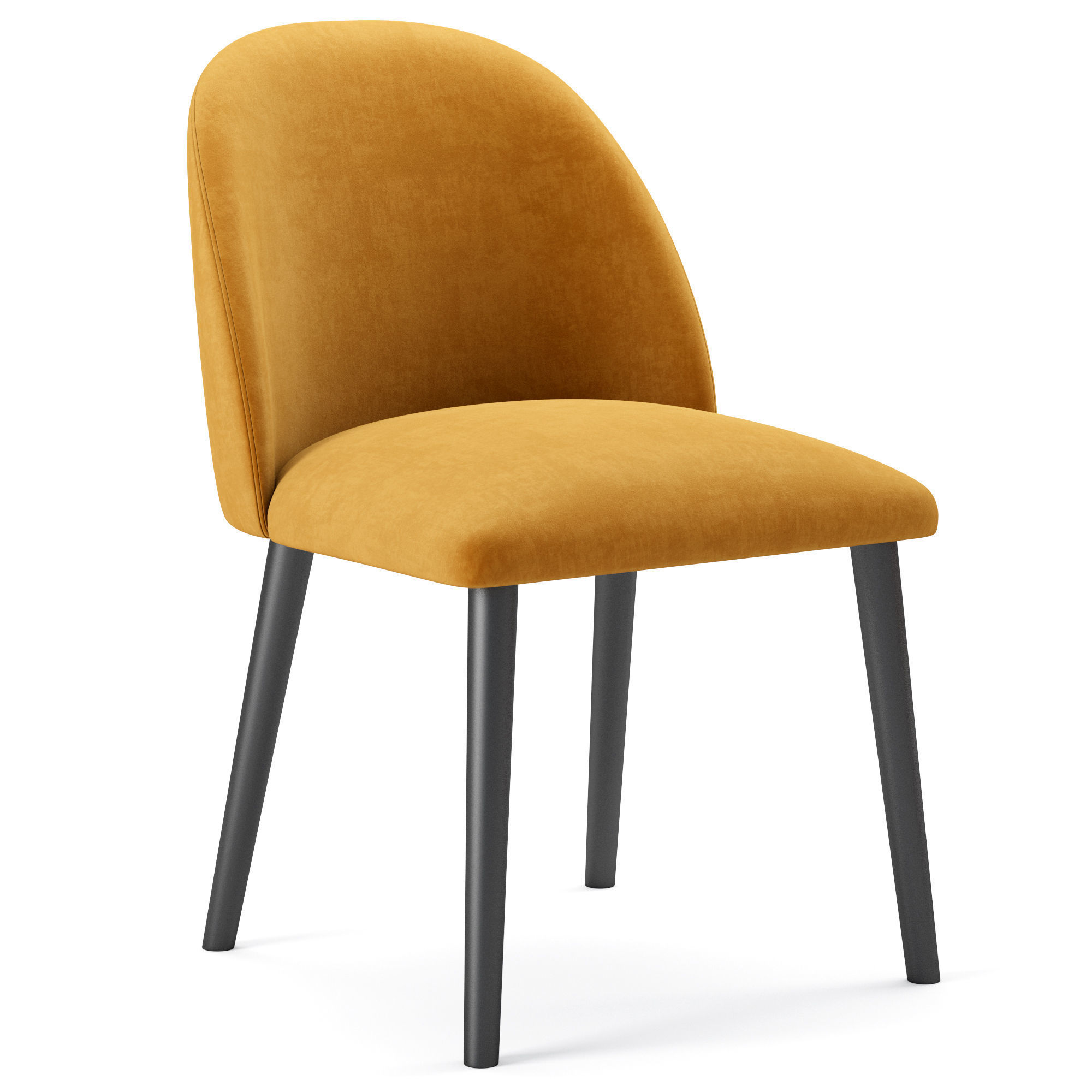 Onyx Side Chair Contract Furniture 3D model_3