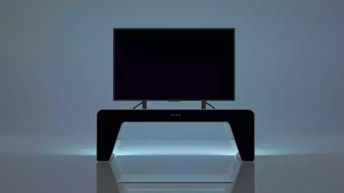 Futuristic table for Tv