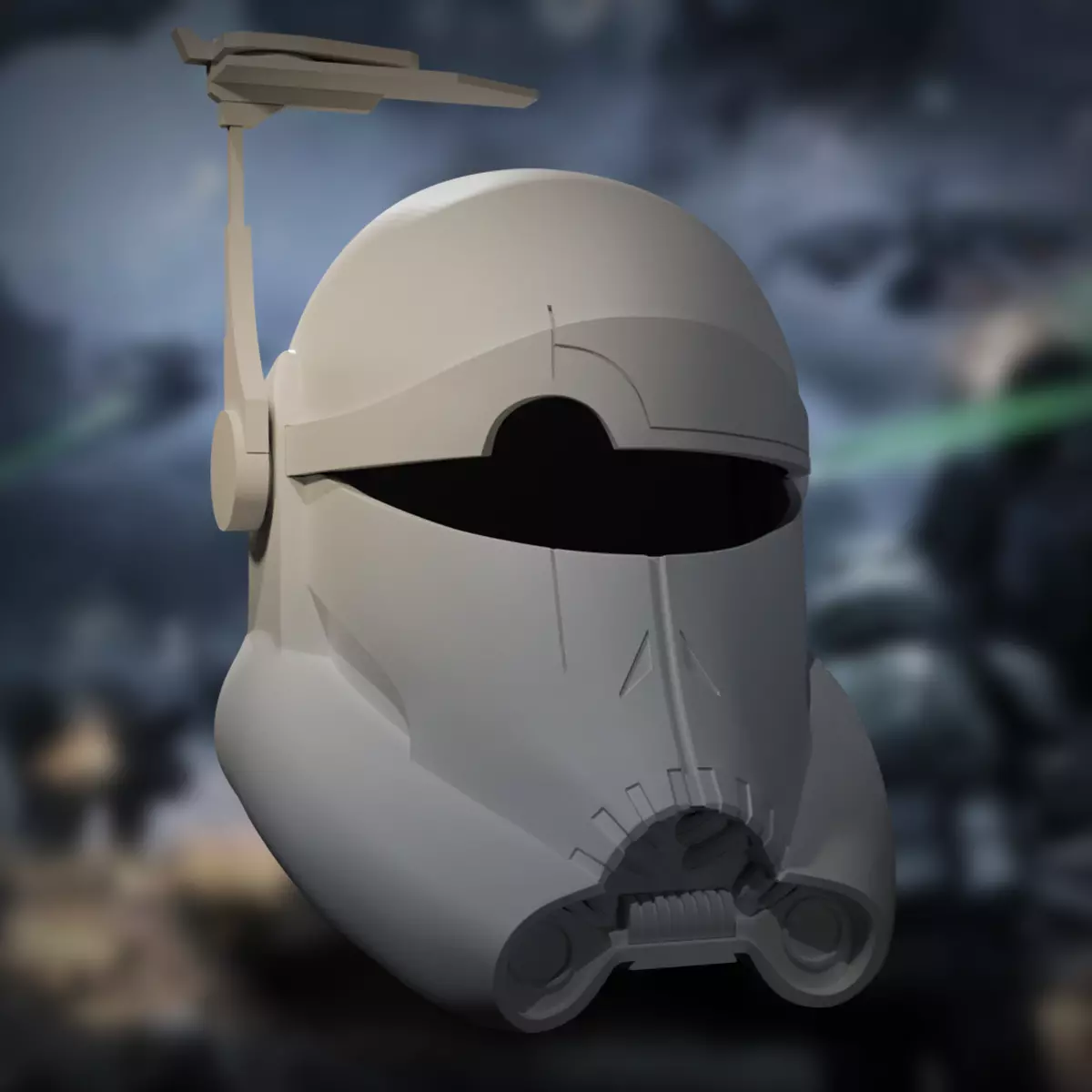 Crosshair helmet - The Bad Batch - Star Wars - The Clone Wars 3D print model