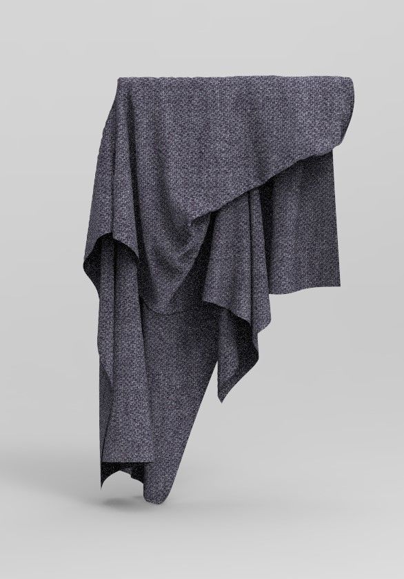 Cloth Style Low-poly 3D model_2