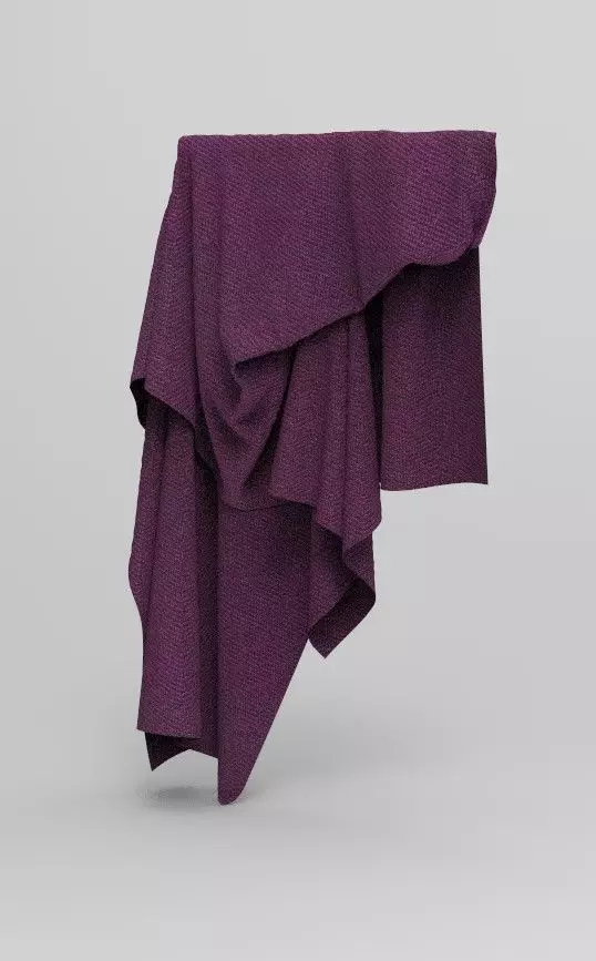 Cloth Style Low-poly 3D model_0