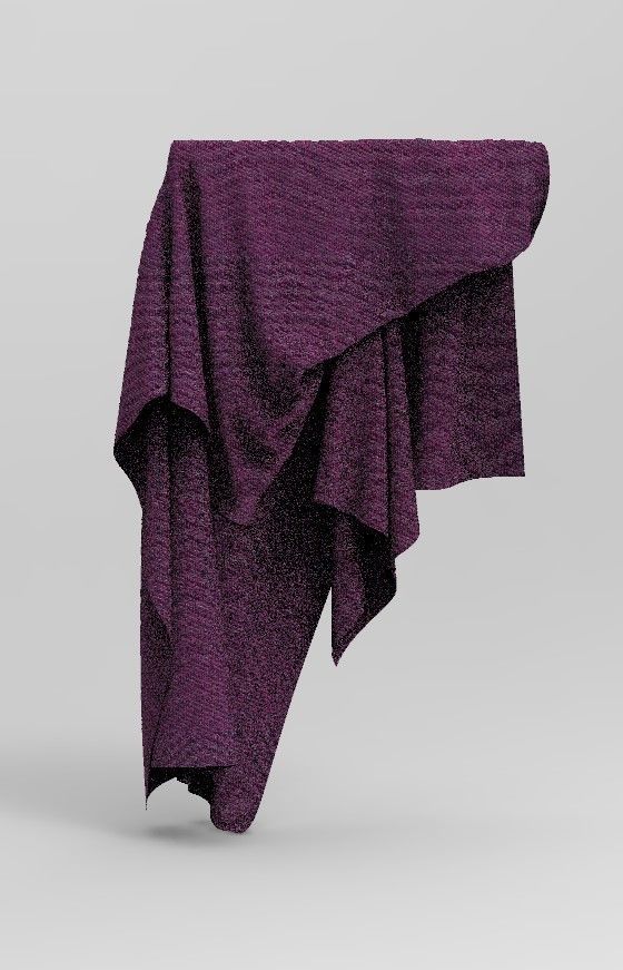 Cloth Style Low-poly 3D model_3