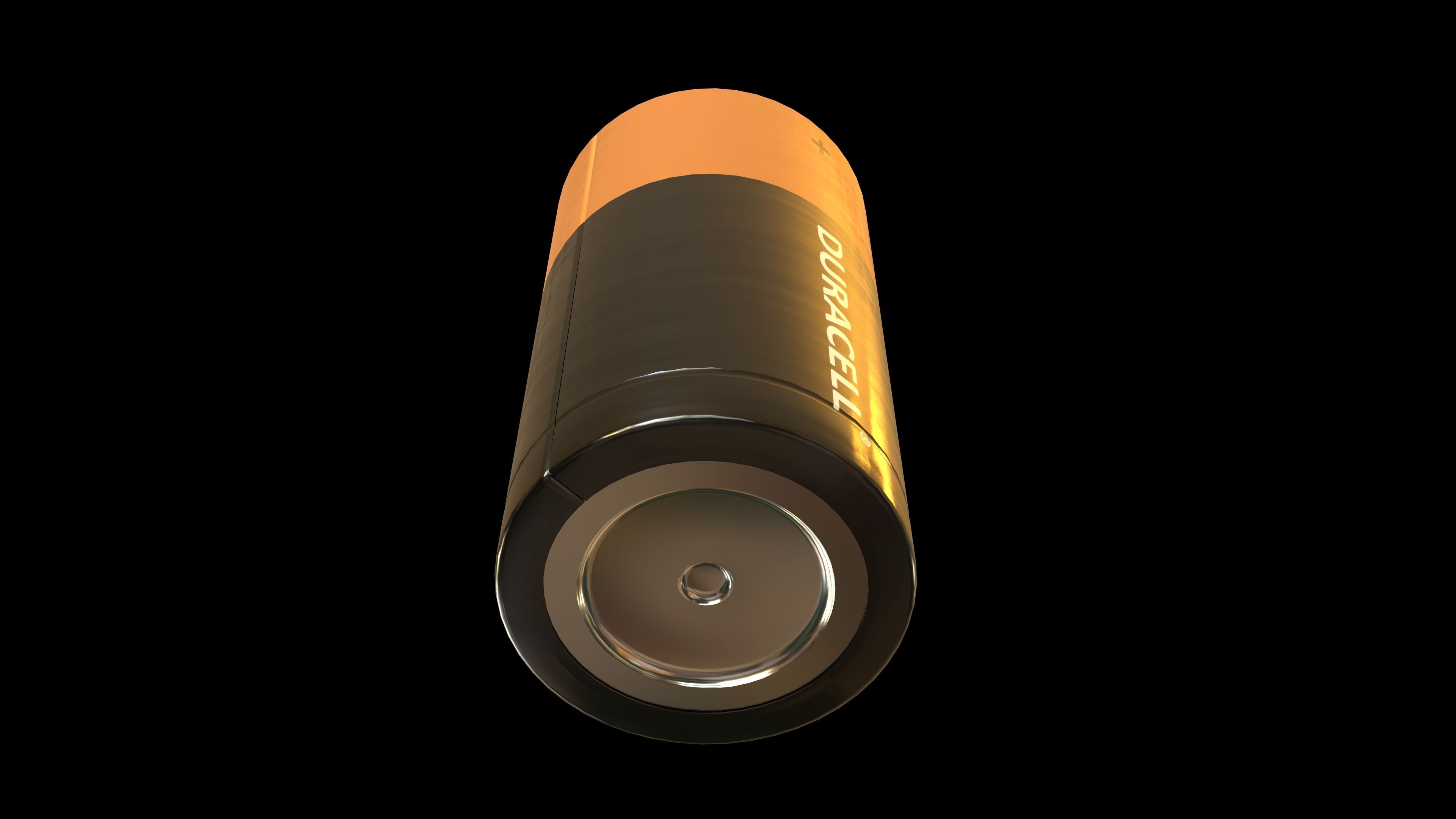 C Type Battery 3D model CGTrader