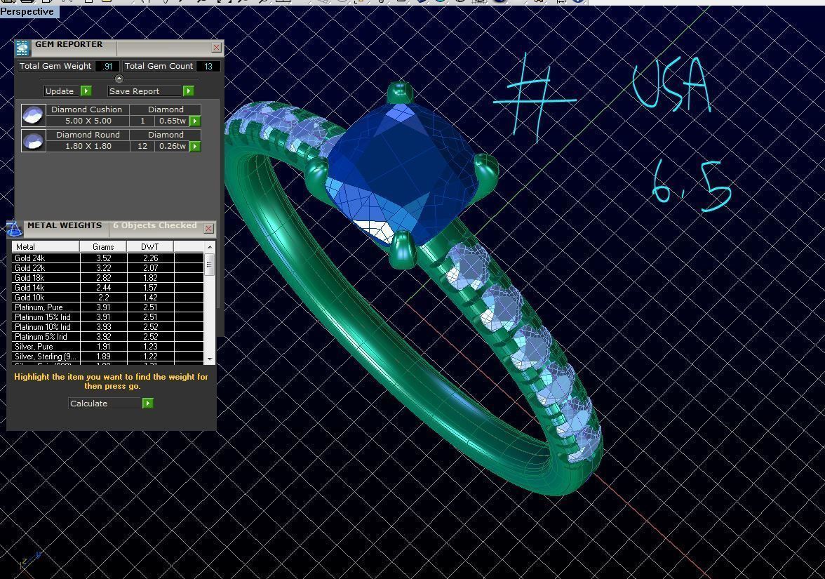 ZDR038 solitaire diamond engagement ring 3D print model_4