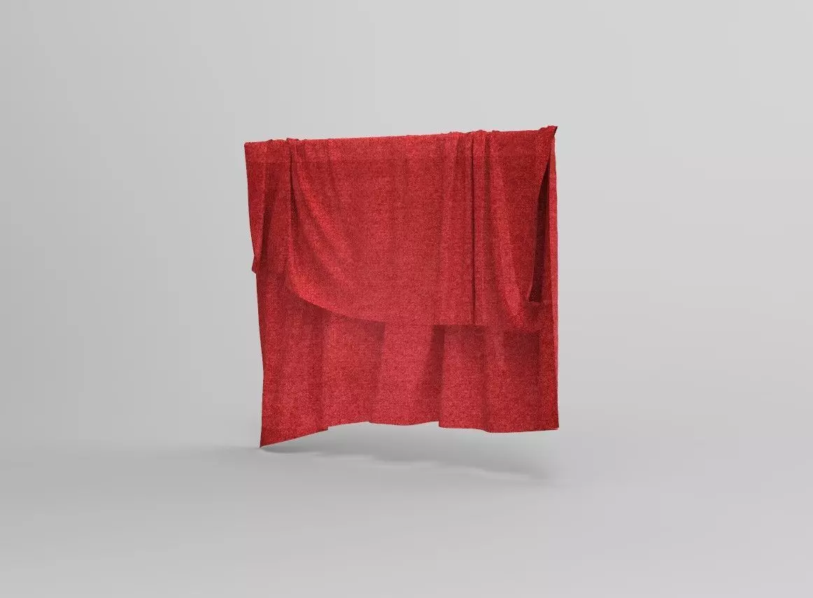 Cloth Style Low-poly 3D model_0