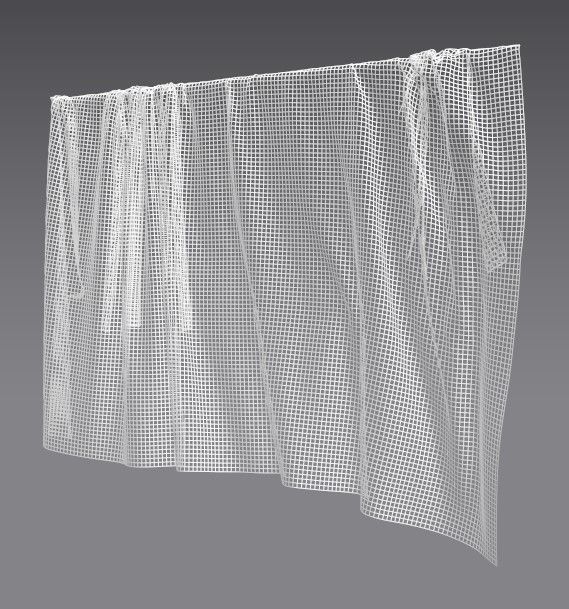 Cloth Style Low-poly 3D model_2