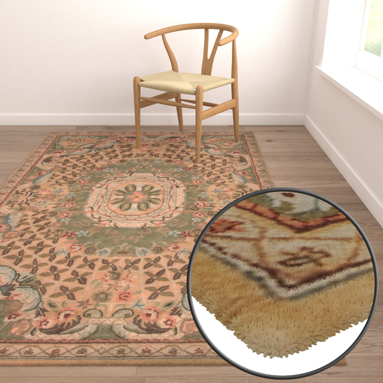 Rug Set 2390 3D model_5