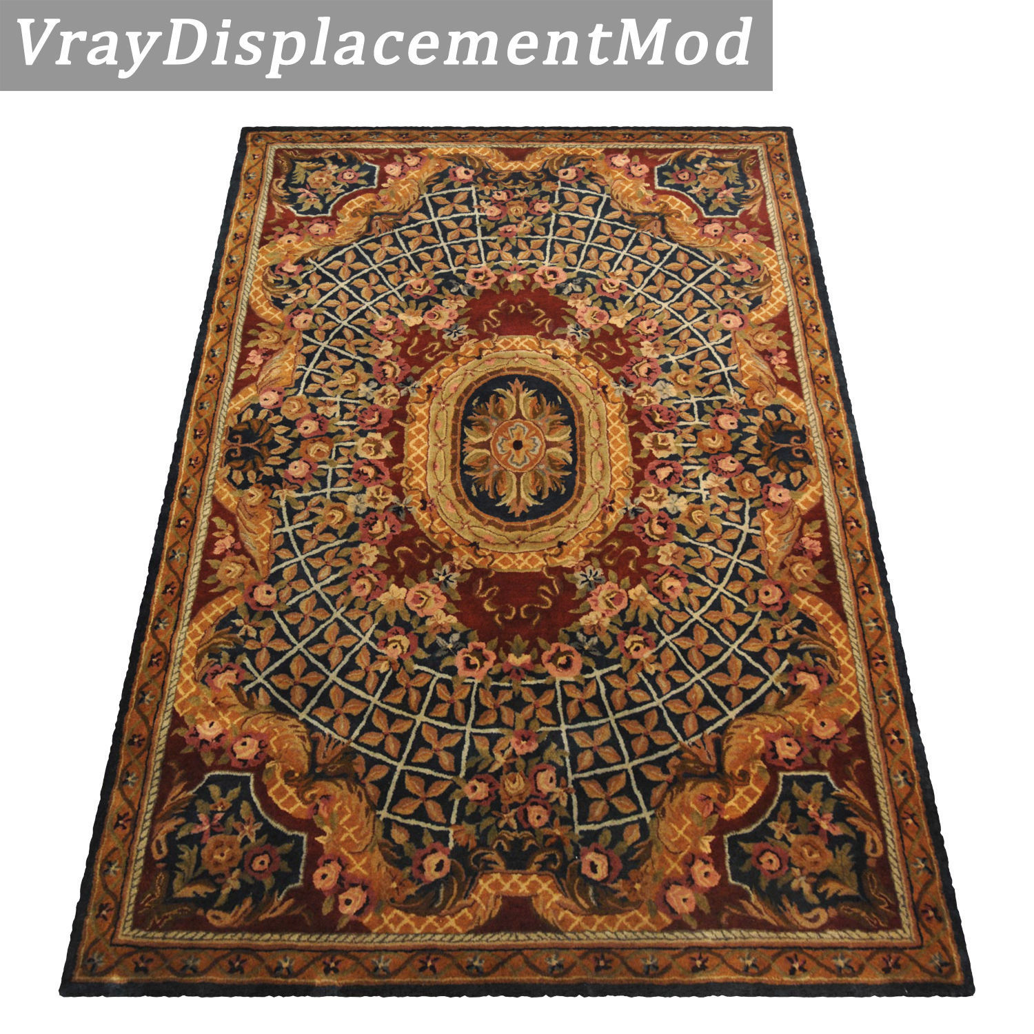 Rug Set 2390 3D model_3