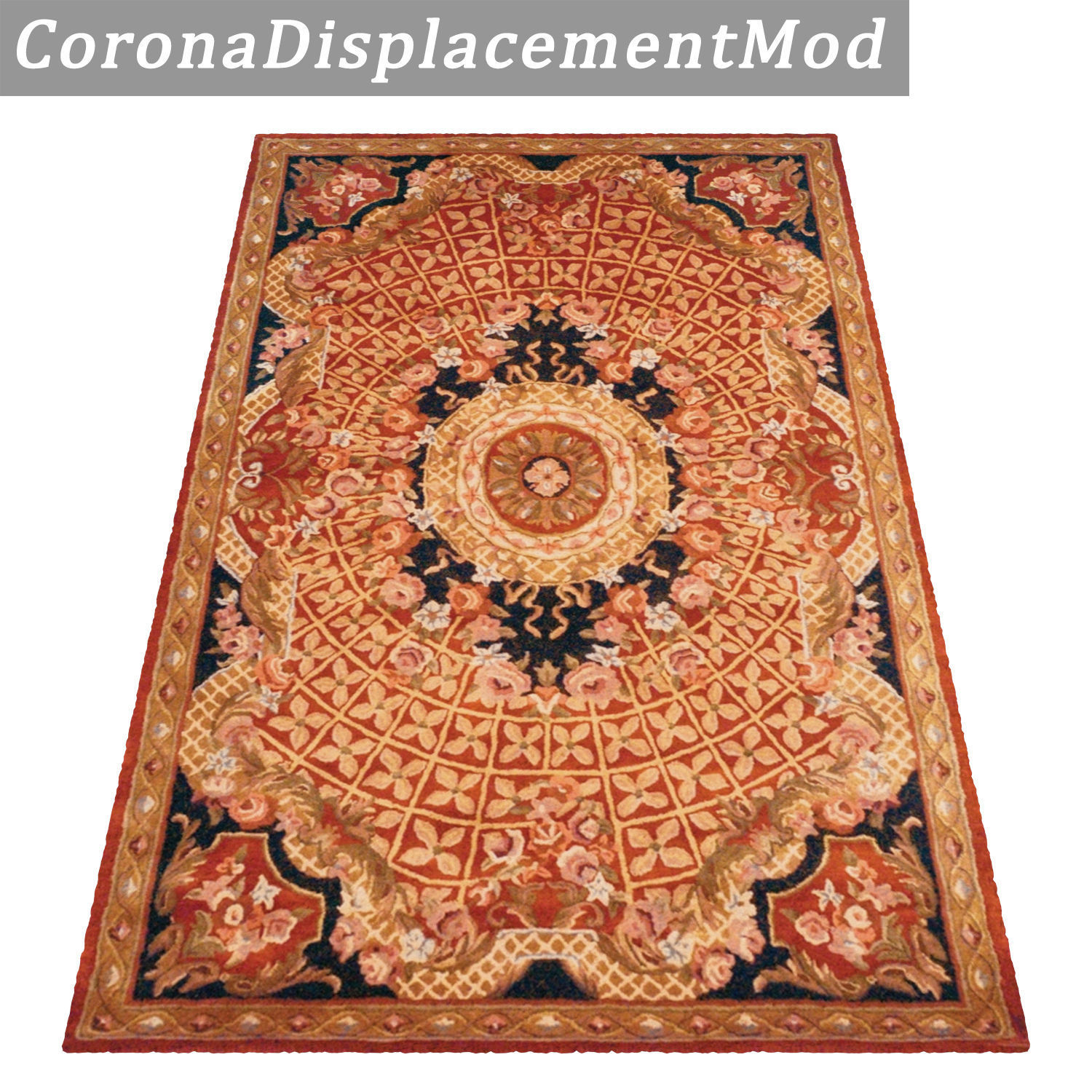 Rug Set 2390 3D model_4