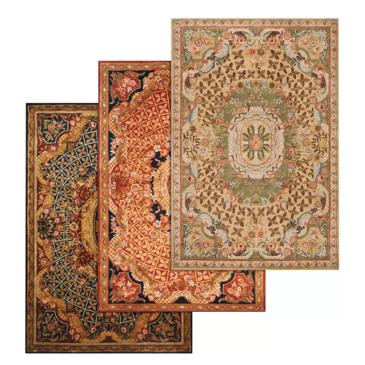 Rug Set 2390 3D model_0