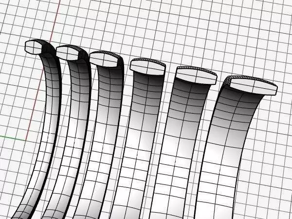 low profile solid wedding ring comfort fit size 6US Free 3D print model